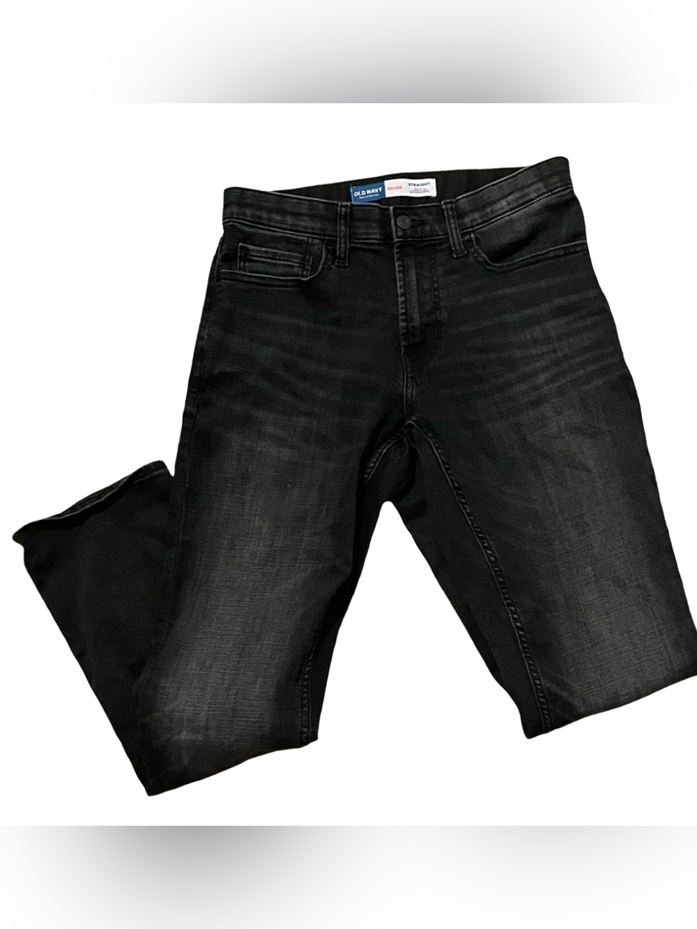 Old Navy Men’s Black Straight Fit Jeans